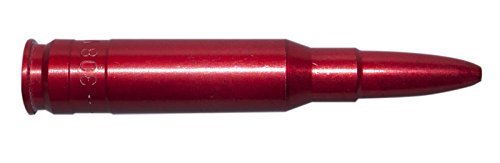 Flachberg 308 Pufferpatronen Alu Win. - 2 Stück (Rot) Pufferpatrone .308 Win - Flachberg