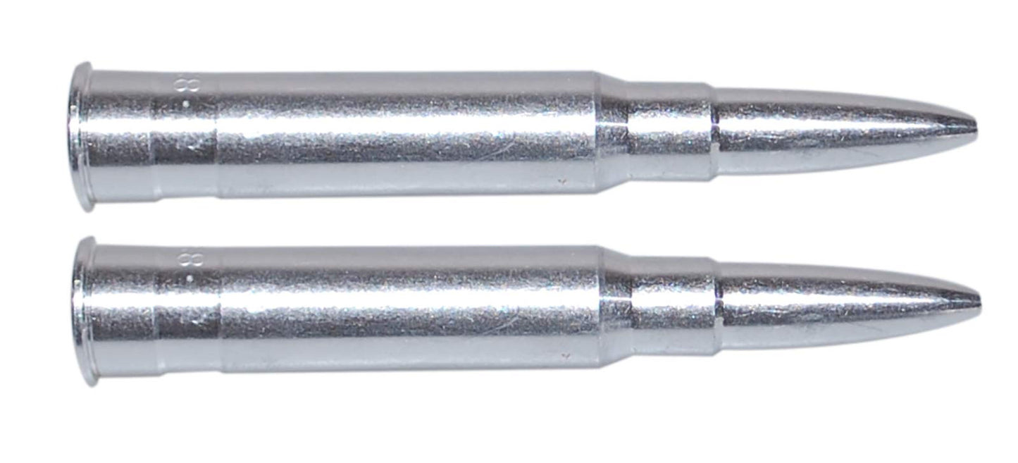 Flachberg Pufferpatronen 8x57 JRS Alu/Messing (2 Stück) Pufferpatrone - Flachberg
