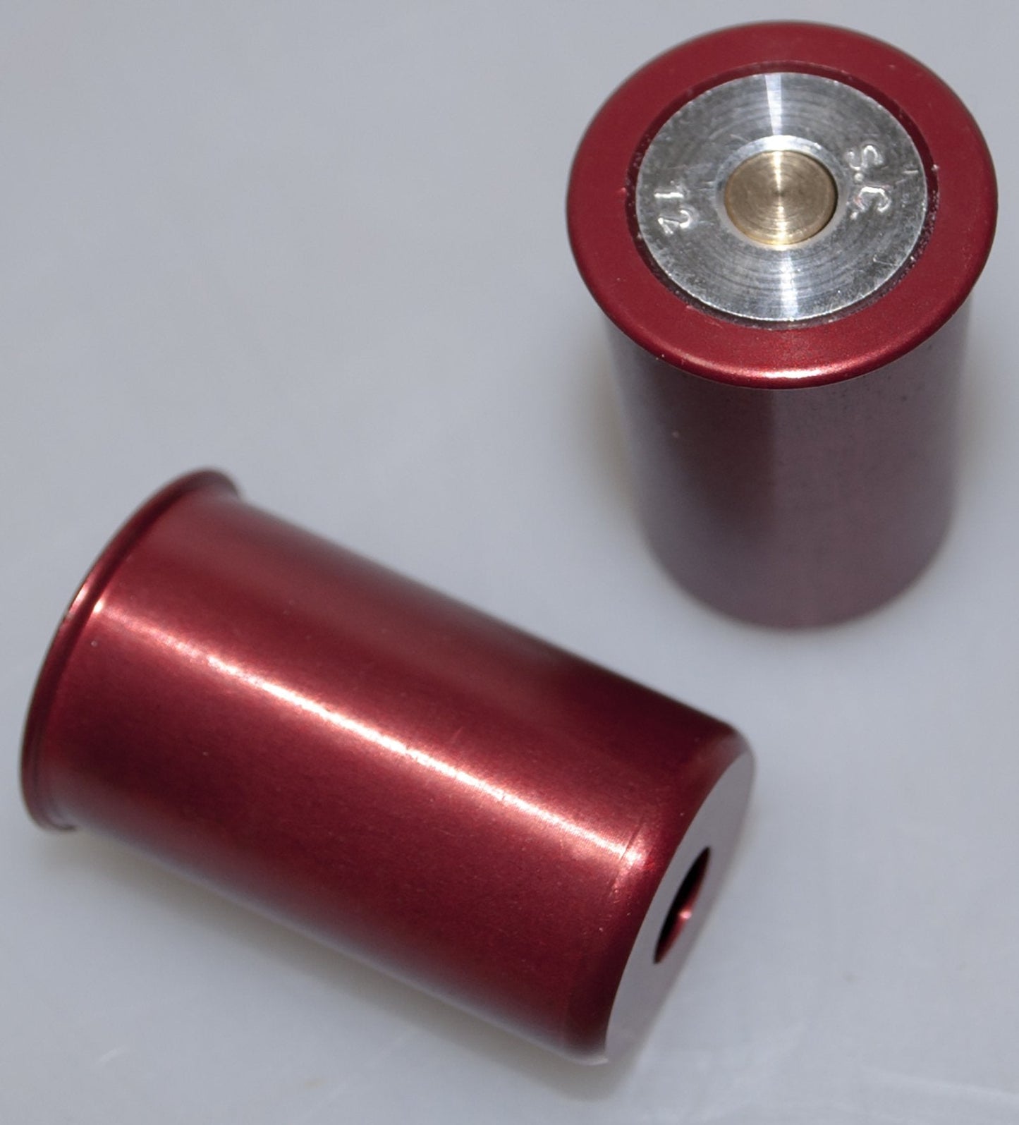 Flachberg Pufferpatronen Kaliber 12 Aluminium Rot (2 Stück) Pufferpatrone - Flachberg
