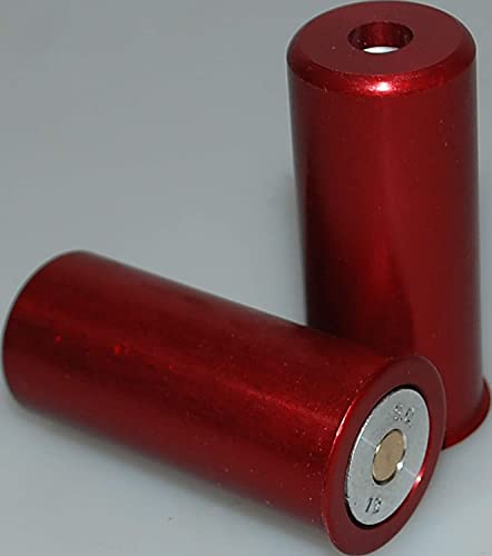 Flachberg Pufferpatronen ROT Kaliber 12 Aluminium 48mm Lang (2 Stück) Pufferpatrone kal 12/70 - Flachberg
