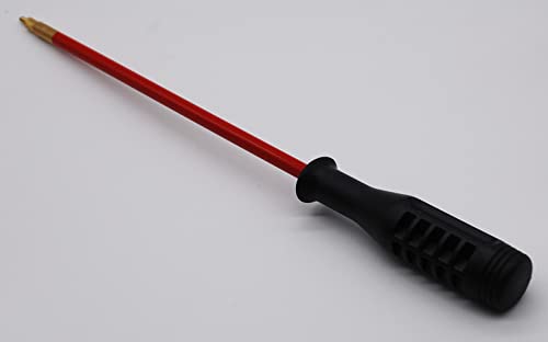Flachberg Putzstock Kurzwaffe M5 und 1/8" für Waffenpflege Reinigung 1 teilig Waffenreinigung Gewinde 1/8 '' Waffenpflege Laufreiniger - Flachberg