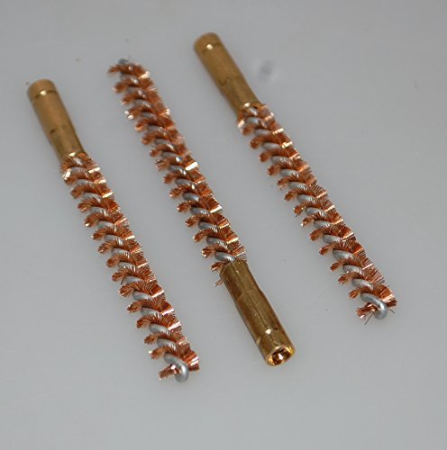 Flachberg Waffenreinigung Bronzebürste 4.5 mm 1/8'' 3 Stück Luftgewehr Luftpistole Lauf Bürste - Flachberg