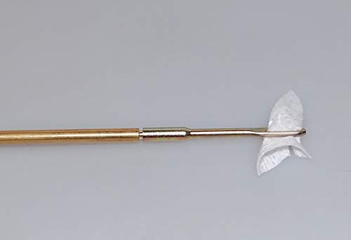 Flachberg Waffenreinigungsset Filz Laufreiniger Adapter für Putzstock mit 1/8 Zoll und M5 Gewinde + Patchhalter 1/8 Zoll Filzlaufreiniger Waffenpflege - Flachberg