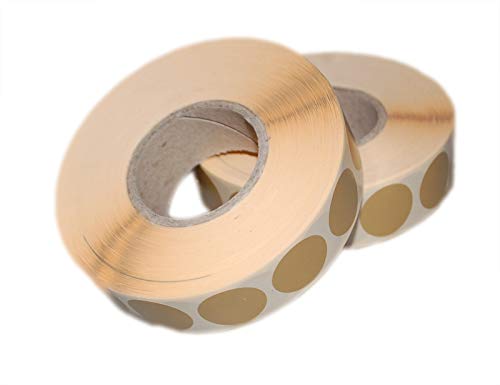 Flachberg 4000 Stück Schusspflaster für Zielscheibe 20mm (Braun Beige IPSC Target) - Flachberg