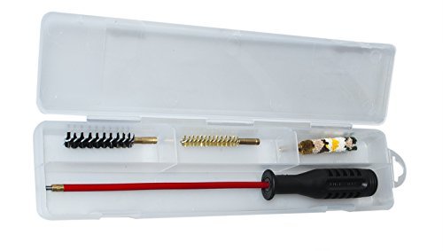 Flachberg Kurzwaffen Waffenpflege Kaliber 9mm /38 Special/357 Magnum Waffenreinigungsset Waffenputzzeug Pistole/Revolver - Flachberg