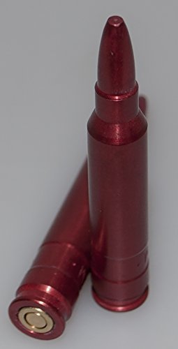 Flachberg Pufferpatronen 223 Aluminium Rot (2 Stück) Pufferpatrone .223 - Flachberg