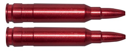 Flachberg Pufferpatronen 223 Aluminium Rot (2 Stück) Pufferpatrone .223 - Flachberg