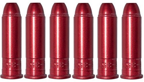 Flachberg Pufferpatronen 357 Magnum / 38 Special Aluminium Rot (6 Stück) Pufferpatrone - Flachberg