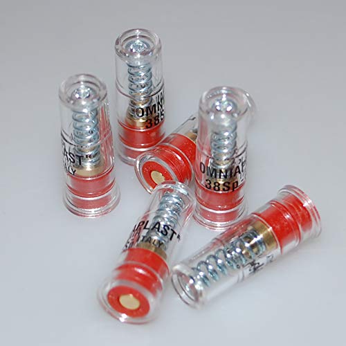 Flachberg Pufferpatronen 357 Magnum / 38 Special Kunststoff (6 Stück) Pufferpatrone .357 - Flachberg