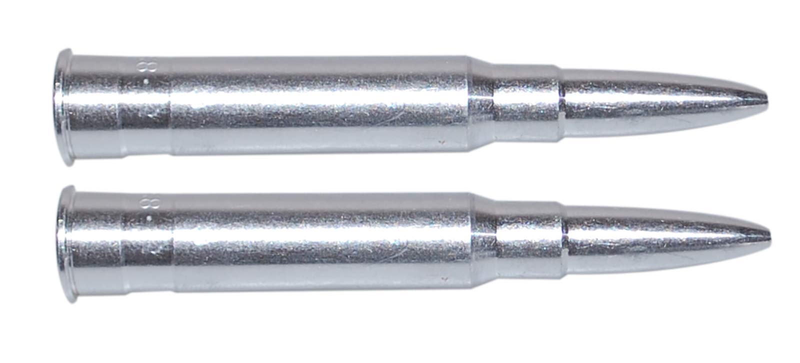 Flachberg Pufferpatronen 8x57 JRS Alu/Messing (2 Stück) Pufferpatrone - Flachberg