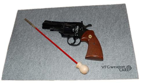 Flachberg VFG Waffenpflege Waffenreinigungsunterlage Filz grau, 45 x 30 x 0,3 cm Waffen Pistolen Kurzwaffen Unterlage - Flachberg