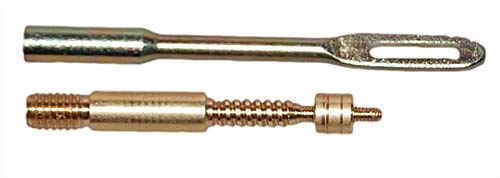 Flachberg Waffenreinigungsset Filz Laufreiniger Adapter für Putzstock mit 1/8 Zoll und M5 Gewinde + Patchhalter 1/8 Zoll Filzlaufreiniger Waffenpflege - Flachberg